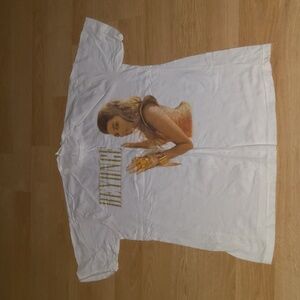 Vtg 2009 Beyonce I Am...Tour Concert Crewneck Short Sleeve T-shirt L
